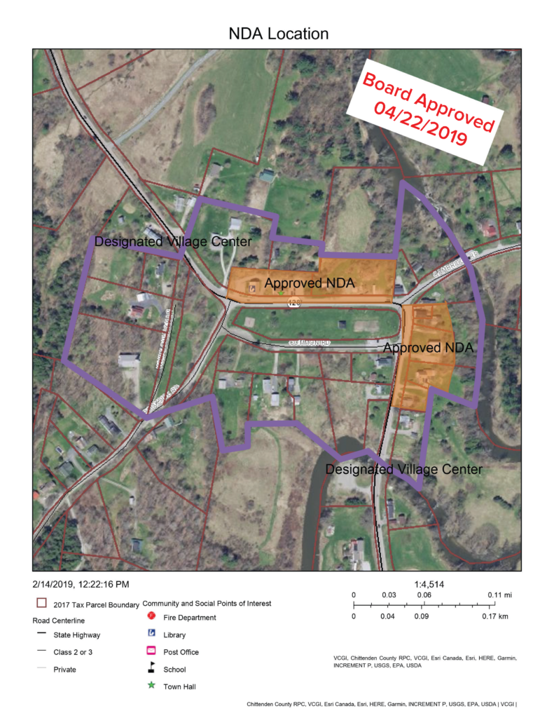 Designated Neighborhood Development Area State Permitting, Land Gains